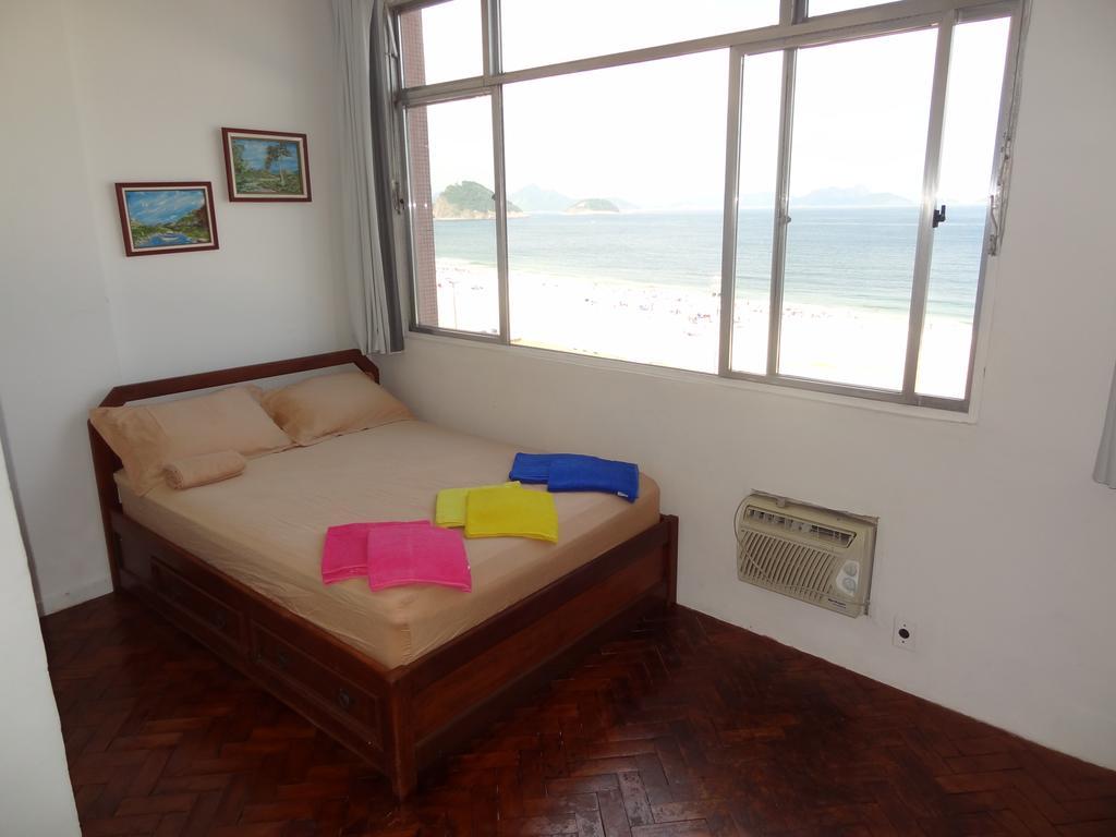 Oceanfront Copacabana Lägenhet Rio de Janeiro Exteriör bild