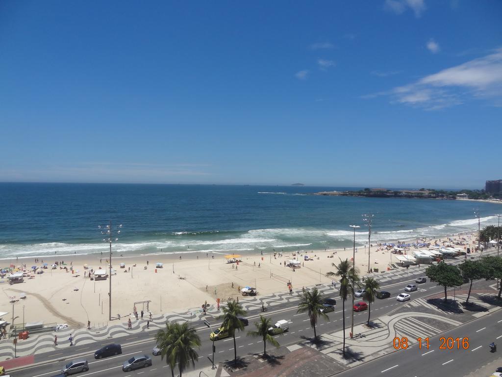 Oceanfront Copacabana Lägenhet Rio de Janeiro Exteriör bild