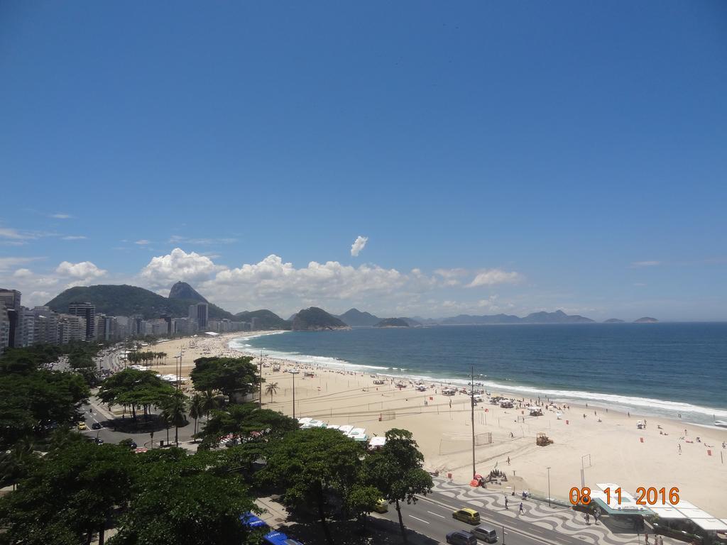 Oceanfront Copacabana Lägenhet Rio de Janeiro Exteriör bild